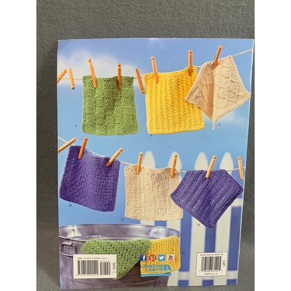 Nifty Knit Dishcloths Book by Leisure Arts - Picture 2 of 2